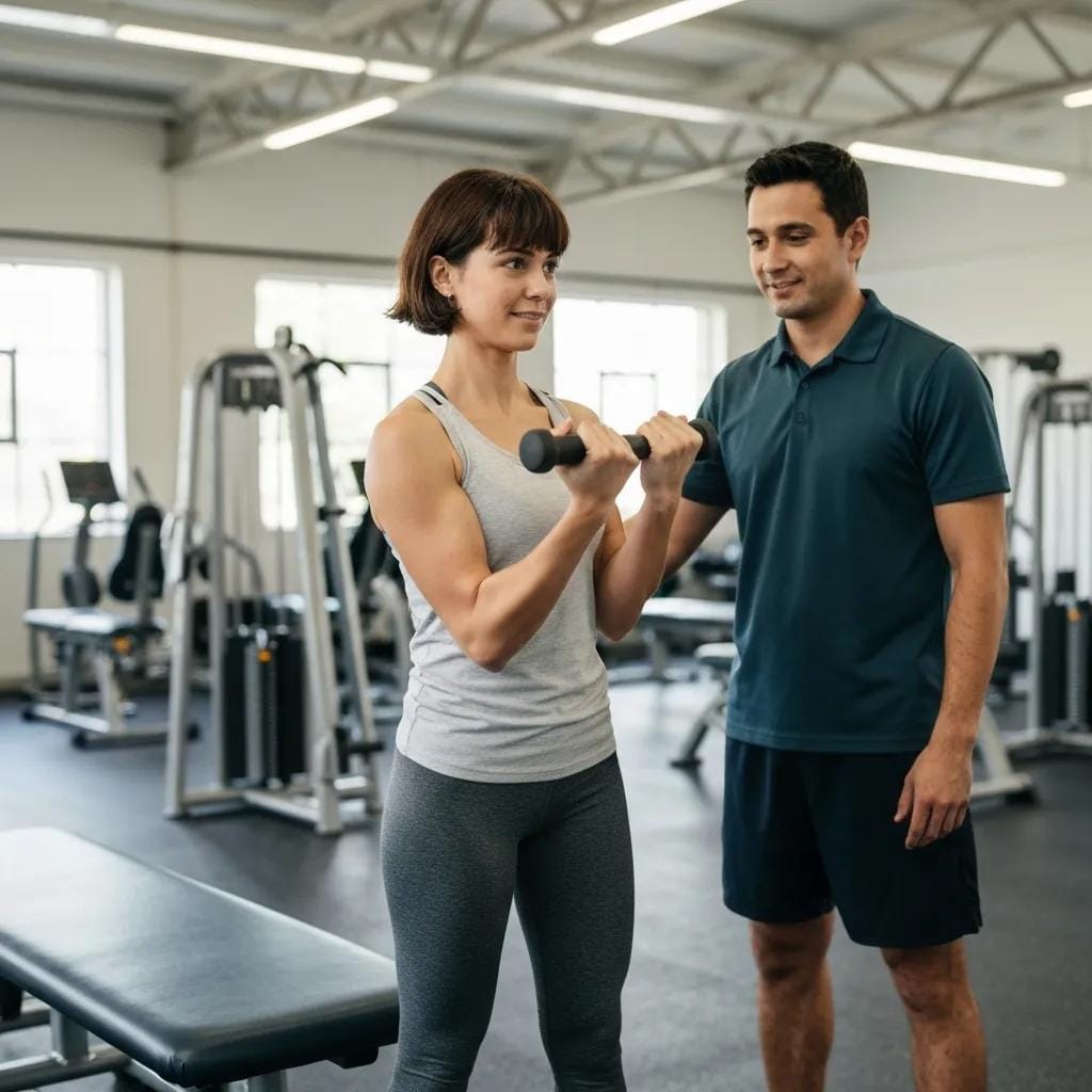 Discover the Differences: Active vs Passive Physical Therapy 3 Patient engaged in resistance training with therapist, illustrating benefits of active physical therapy